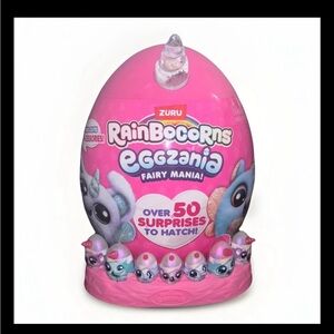 Rainbocorns Eggzania Fairy Mania Toy - Pink